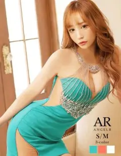 AR ANGELR アクアグリーン ナイトドレス M