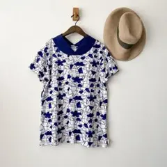 美品 SOU・SOU ソウソウ 京型友禅 ジバン Lサイズ 半袖 カットソーのサムネイル