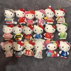 マクドナルド　ハローキティ ぬいぐるみ 18体セット