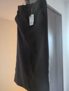 ブラウン コーデュロイ タイトスカート