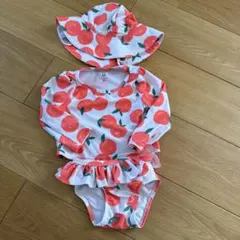 baby GAP オレンジ柄水着セット 12-18ヶ月