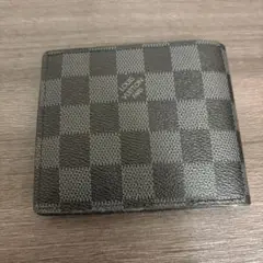 Louis Vuitton ダミエ 二つ折り財布　美品