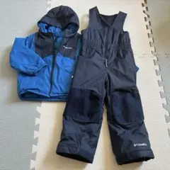 コロンビア キッズ スノーウェア 上下セット 3T（95〜100cm）リメイク有