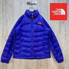 【海外限定】　ノースフェイス　パープル　インナーダウン　レディースM