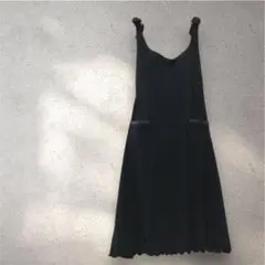 美品フォクシーニューヨーク FOXEY NEW YORK 膝丈ワンピース　38黒