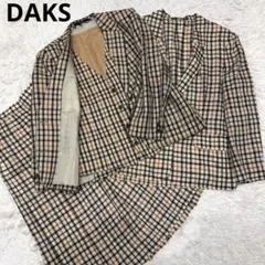 DAKS ダックス スカート セットアップ 4点セット ハウスチェック柄 11号