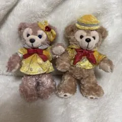 東京ディズニーシー ダッフィー シェリーメイ 30周年 ぬいぐるみバッジ