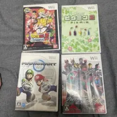 Wiiソフト4本セット バンダイ 任天堂