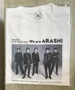 嵐LIVE TOUR 2026 We are ARASHI Tシャツ - メルカリ