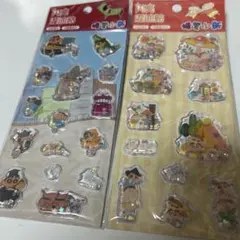 正規品　クレヨンしんちゃん　ウォーターシール　3Dシール　2枚セット