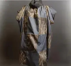 大島袖リメイク・ロングチューニック