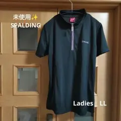 【未使用】スポルディング ★SPALDING ハーフジップシャツ レディースのサムネイル