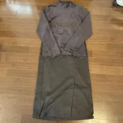 mysa×tal.by Yumi ダークブラウン セットアップＬサイズ