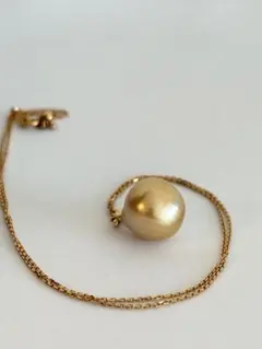 美品❗️南洋真珠バロックペンダントネックレス チェーンだけでも1.6g