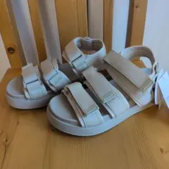 STUDIO CLIP レディース サンダル 厚底 ベージュのサムネイル
