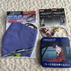 【266】布マスク　新幹線:エヴァンゲリオン　ほか