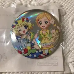 アイカツ プリパラ ハピクロ ランダム オーロラ缶バッジ ひなき みれぃ サイン