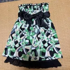 CECIL McBEE 幾何学模様 ノースリーブワンピース