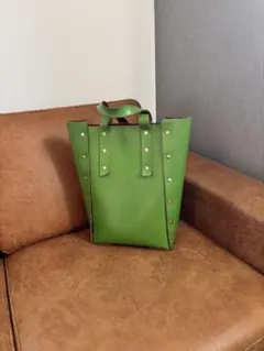 Hender Scheme トートバッグ レザー グリーン