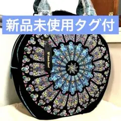 新品未使用タグ付 シンクビー ノートルダム ラージバッグ ステンドグラス バッグ