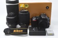 【ほぼ新品 S数:2668回】ニコン Nikon D5600 ダブルズームキット ほぼ新品 S数:2668回】ニコン Nikon D5600 ダブルズームキット - メルカリ