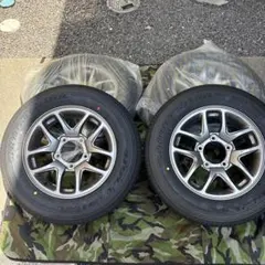 送料込み　25年5月　新車　ジムニーJB64 アルミホイール＆タイヤ4本セット