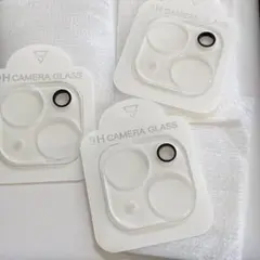 iPhone14/14Plus  カメラ保護　ガラスフィルム　9H ３枚セット‼️