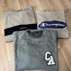 メンズ トレーナー スウェット 3点セットのサムネイル