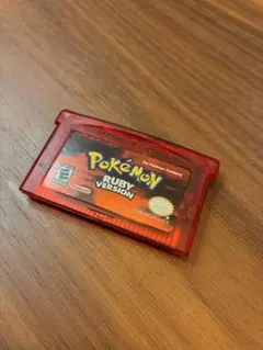 ポケットモンスター　ルビー　ゲームボーイアドバンス