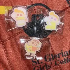 クレヨンしんちゃん　クリップ　3種