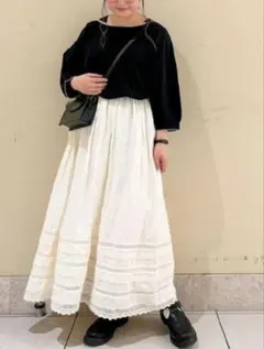 sm2 サマンサモスモス リネン　スカート　KAZUMIコラボ