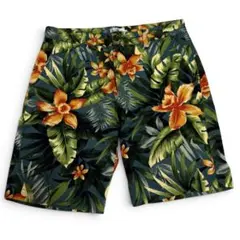 CALEE トロピカルフラワー柄ショートパンツ Lサイズのサムネイル
