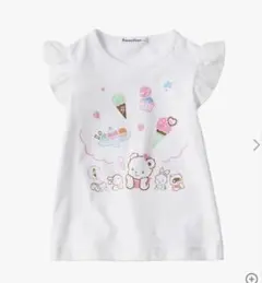 現行品　familiar ファミリア タンクトップ アイスクリーム　90