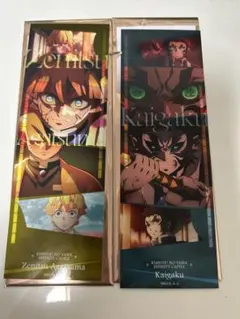 鬼滅の刃　無限城編　コレクションフェイスカード　我妻善逸　獪岳