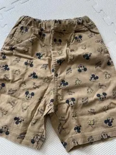 Disney ミッキーマウス柄 半ズボン 110