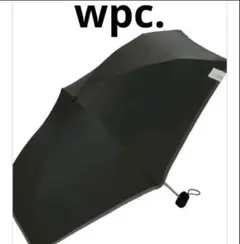 遮光トラベルパラソル ミニ 日傘 折りたたみ ブラック　晴雨兼用 Wpcのサムネイル