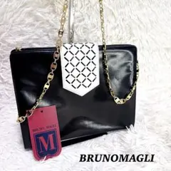 極美品　BRUNO MAGLIブルーノマリ　ビジネスバッグ　2way ショルダー 2026年最新】BRUNOMAGLI 割引オプション：通常商品 レディース