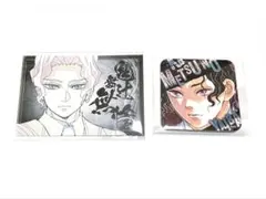 鬼滅の刃　アートコースター　上弦集結　ポストカード　無惨