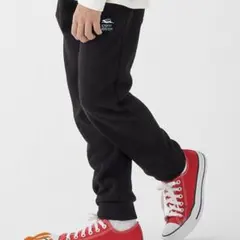 KRIFF MAYER 黒 ロングパンツ 160サイズ　裏起毛