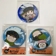 シャーマンキング　ホロホロ　缶バッジ 3点　マリオンクレープ　ひこくじ　未使用