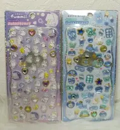 正規品　ストーン付　ジュエルプチドロップ　2枚セット　ふあみぃ　あおいろドロップ