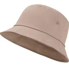 バケットハット/ 折りたたみ式日よけ帽子 帽子 無地帽子 カーキ