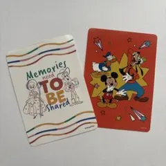 ディズニー キャラクター カードセット