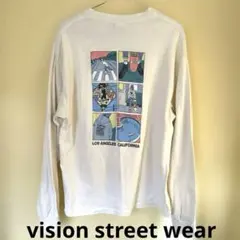 VISION STREET WEAR カットソー　メンズロンT ￼長袖Tシャツ
