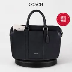 COACH コーチ 2WAY トートバッグ 大容量 レザー 通勤