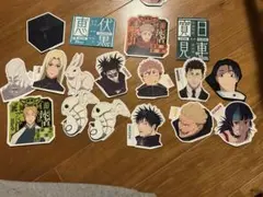 呪術廻戦　死滅回遊　一番くじ　N賞　ステッカー チャームセット　まとめ売り25点