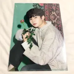 なにわ男子　長尾謙杜　クリアファイル　グッズ