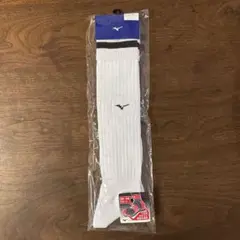 Mizuno サッカーソックス ホワイト ✖️ブラック27-29センチ