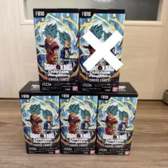 ドラゴンボールフュージョンワールドCROSSFORCE 4箱※注記有り - メルカリ