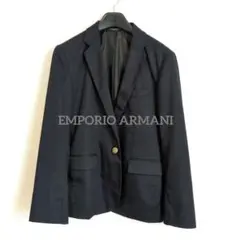 Emporio Armani ネイビー ジャケット 金ボタン 濃紺 L